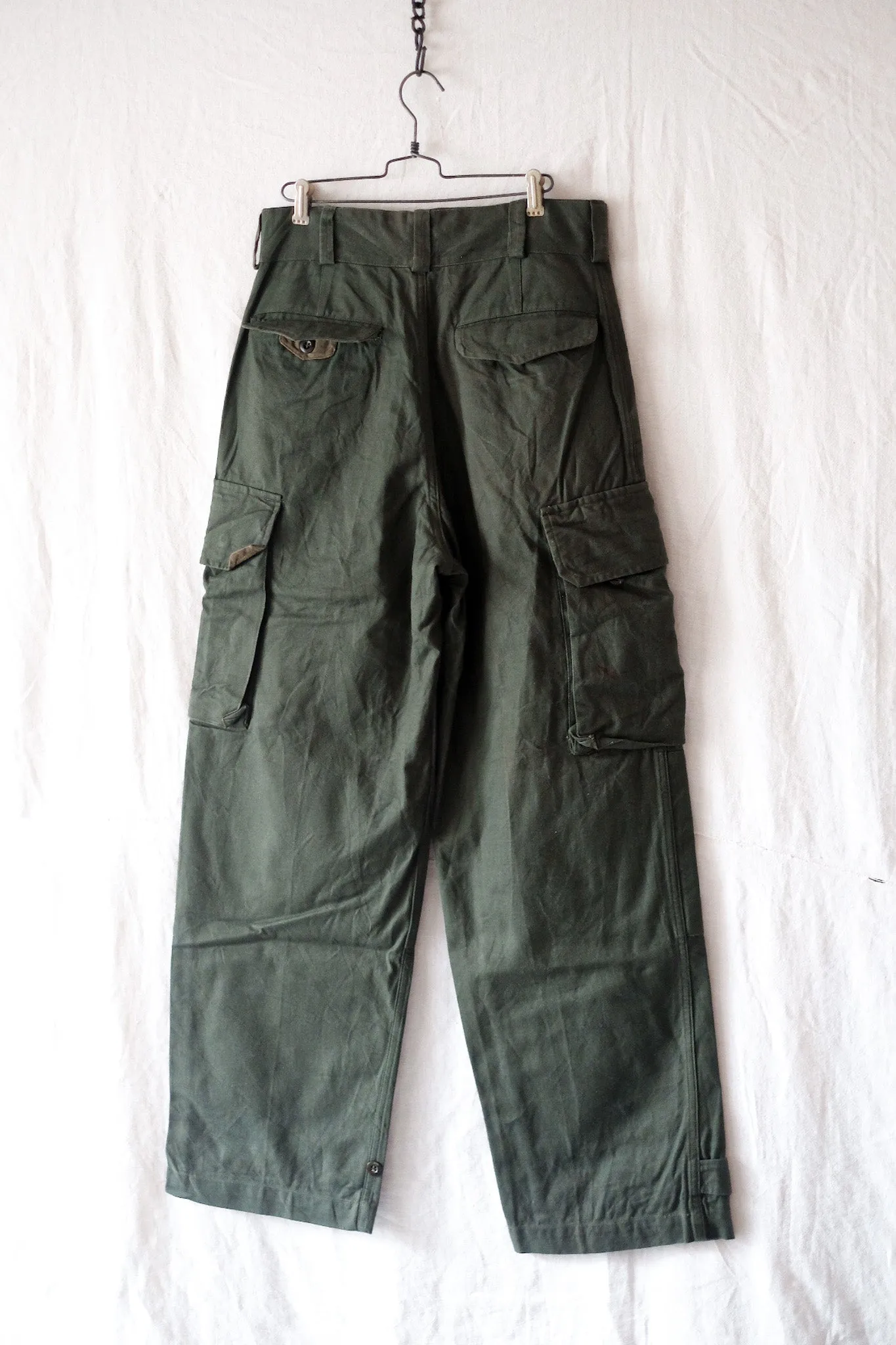 [~ 50's] French Army M47 Taille des pantalons de terrain.76L