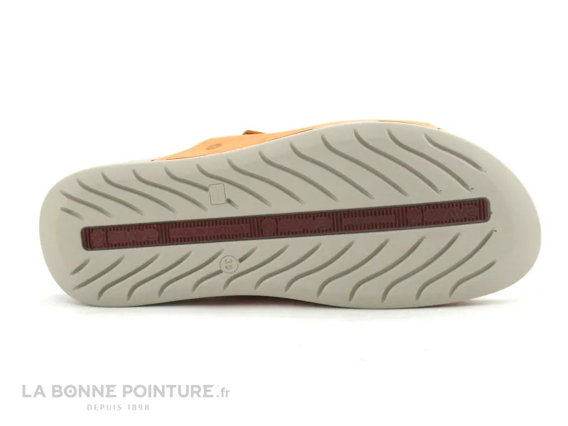 Achat chaussures Suave Femme Mule, vente Suave POSITANO 16502 Monarch - Mule Femme 2 velcro - Orange