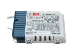 Alimentation • 40W 350-1050mA 180-295 VAC DALI