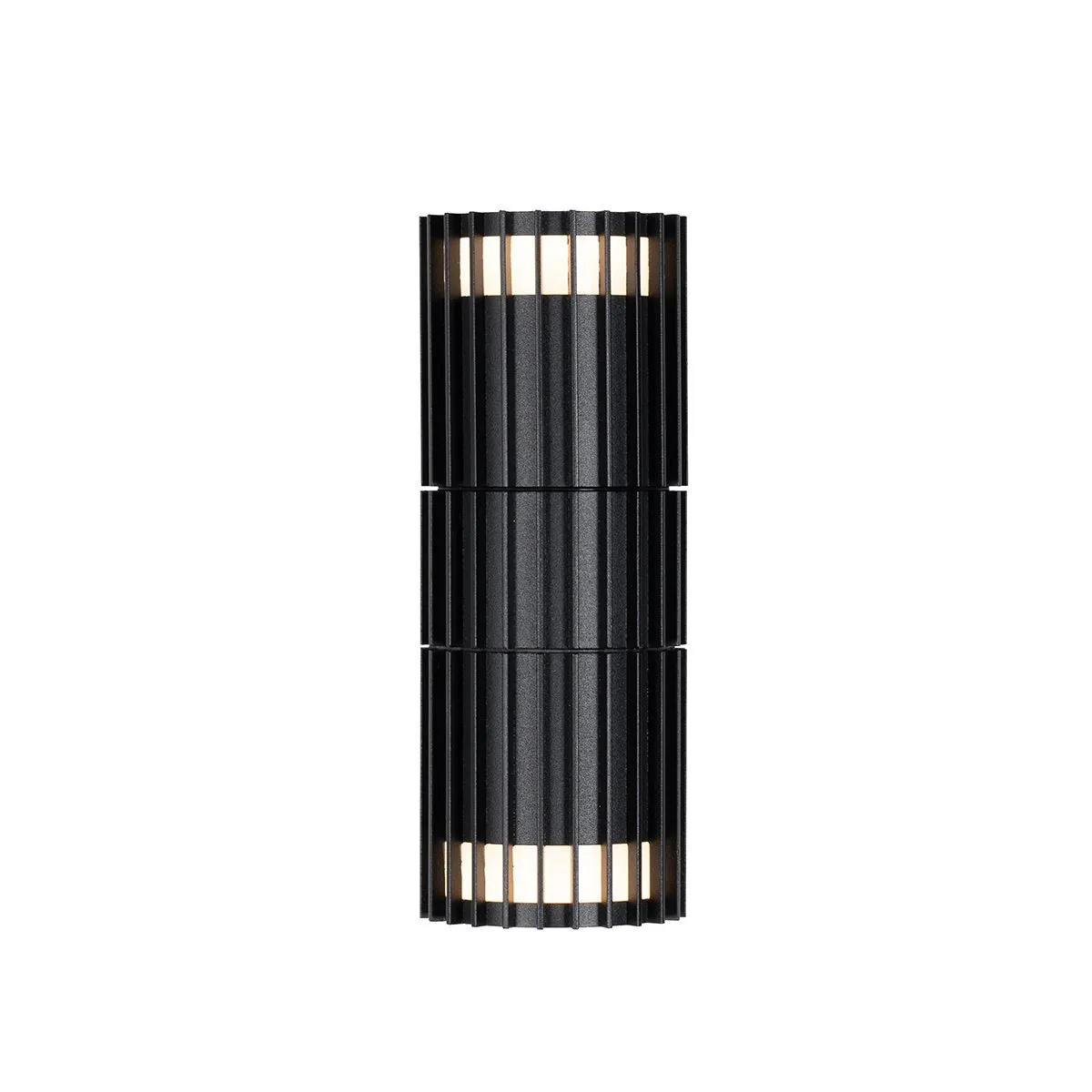 Applique murale d’extérieur design noir 2 lumières IP44 - Boris