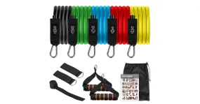 Bandes de résistance élastiques avec accessoires