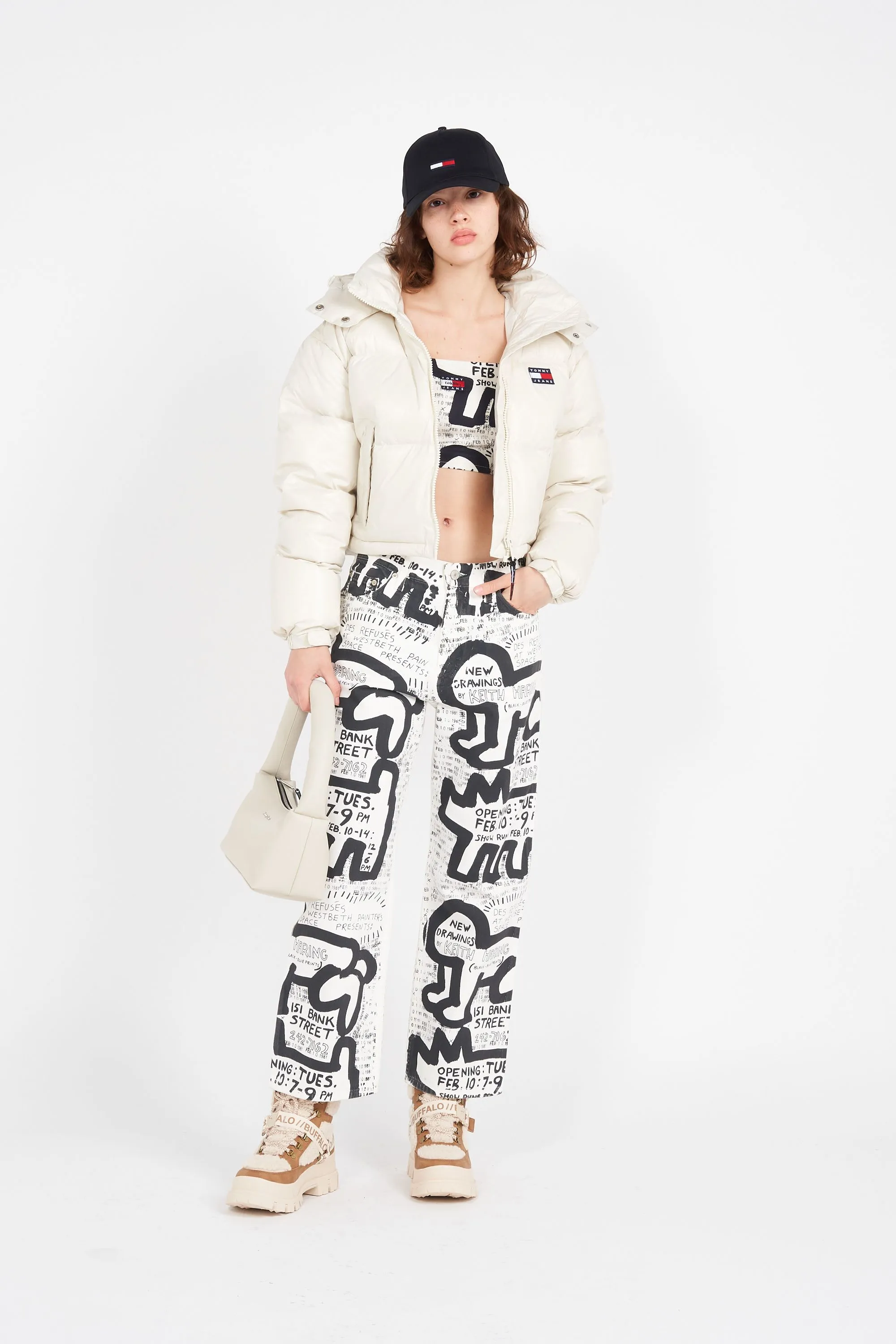 Baskets Montantes Beige Buffalo - Femme | Citadium