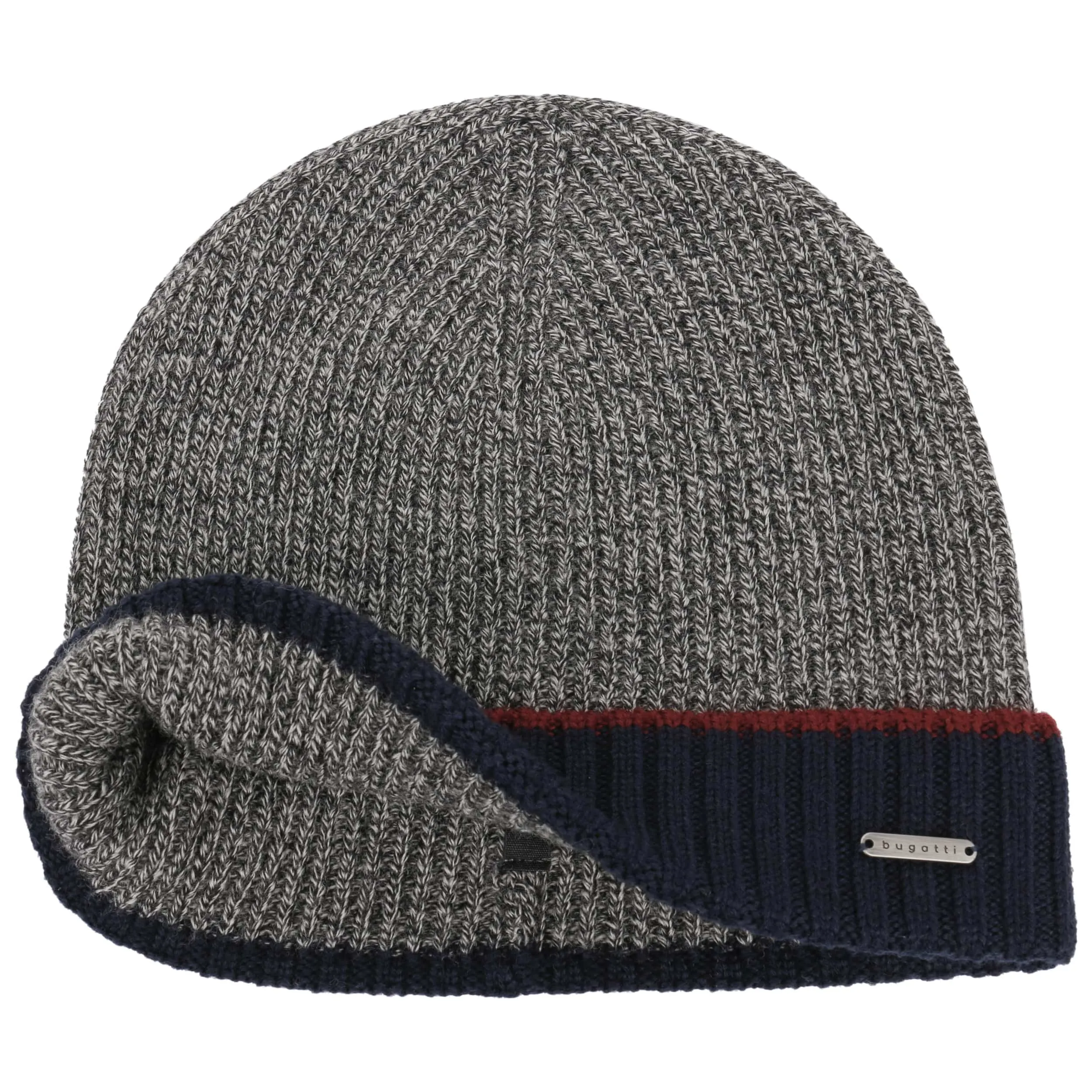 Bonnet en Laine Tricolour by bugatti --> Chapeaux, casquettes & bonnets en ligne ▷ Chapeaushop