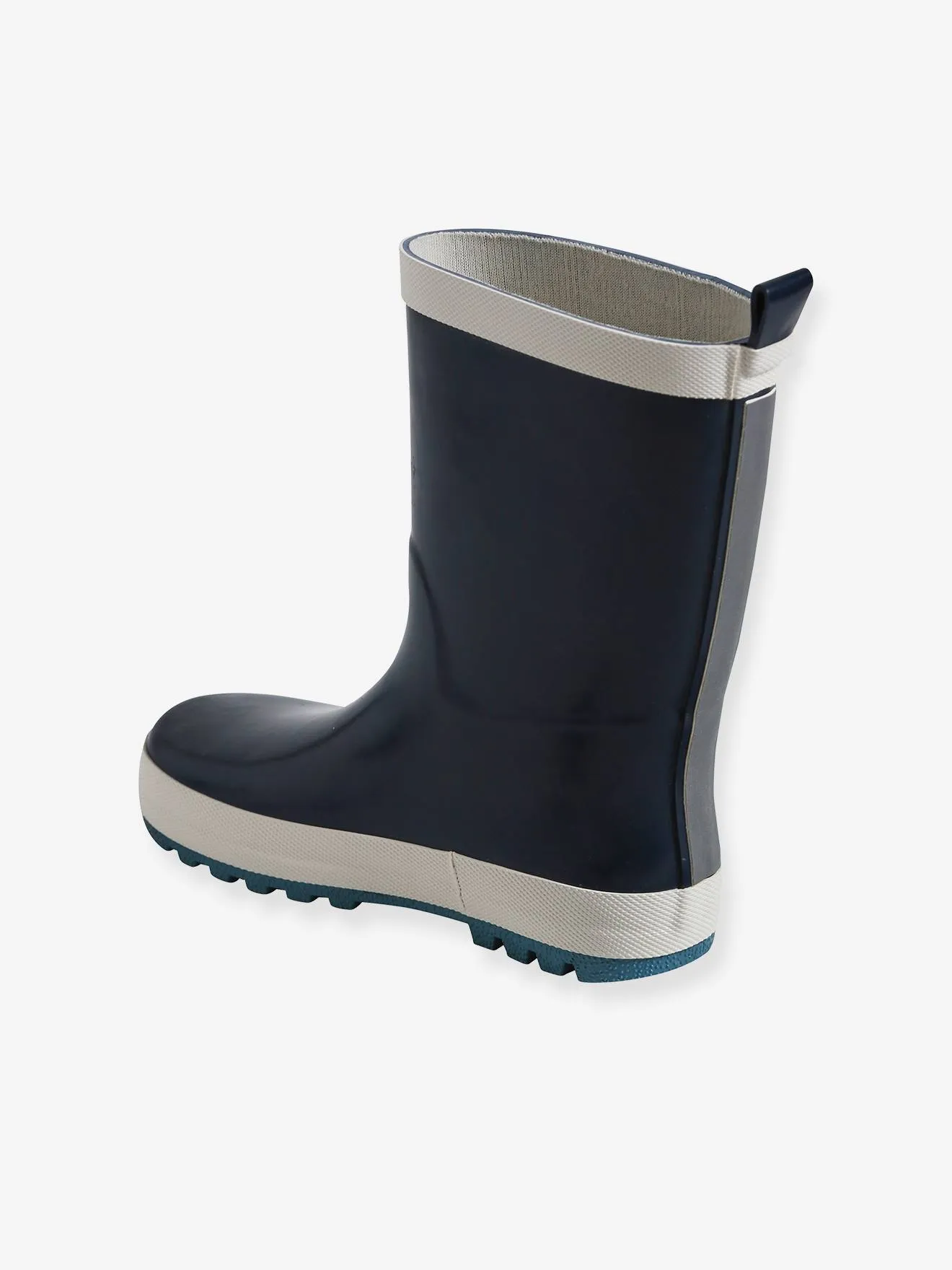 Bottes de pluie réfléchissantes enfant marine - Vertbaudet