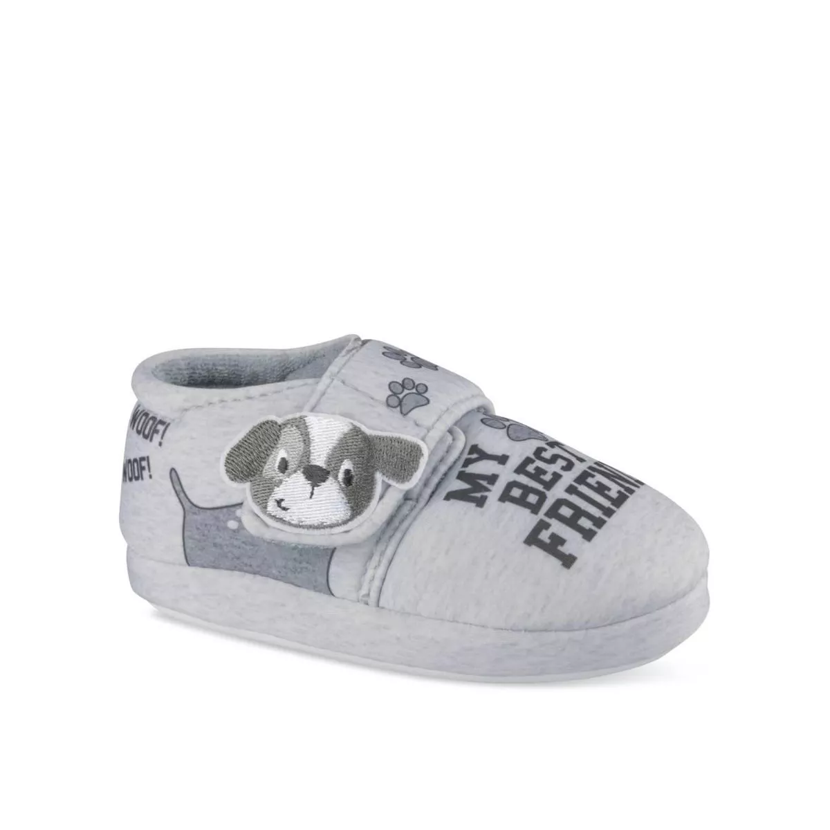 Chaussons GRIS CHARLIE & FRIENDS