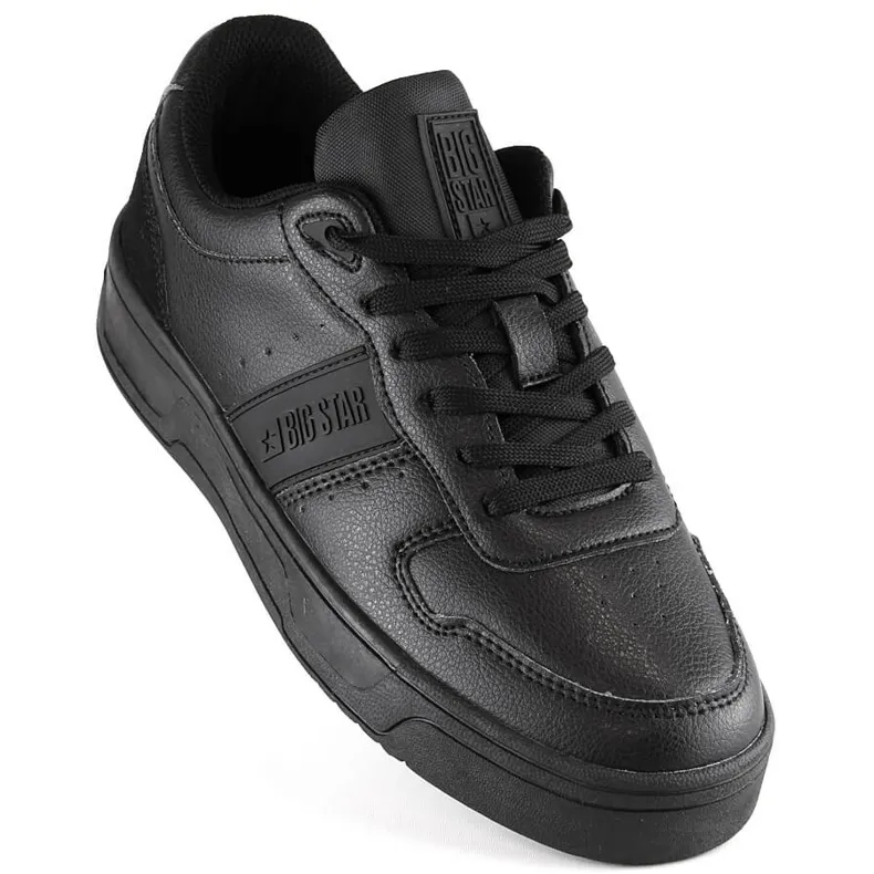 Chaussures de sport baskets noires Big Star KK274258 le noir