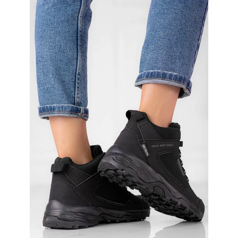 Chaussures de trekking montantes femme DK noir le noir