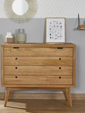 Commode 4 tiroirs Marley - AKITEN RETAIL - Marron