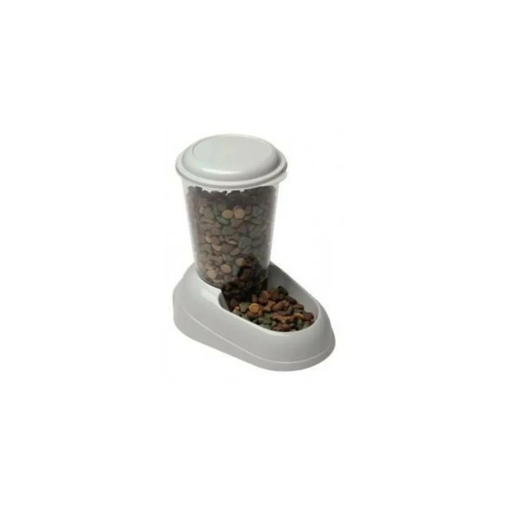 Distributeur de croquettes pour chien zenith - plastique - 3l -