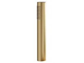 Douchette minimale monojet Stelo rond or satiné 