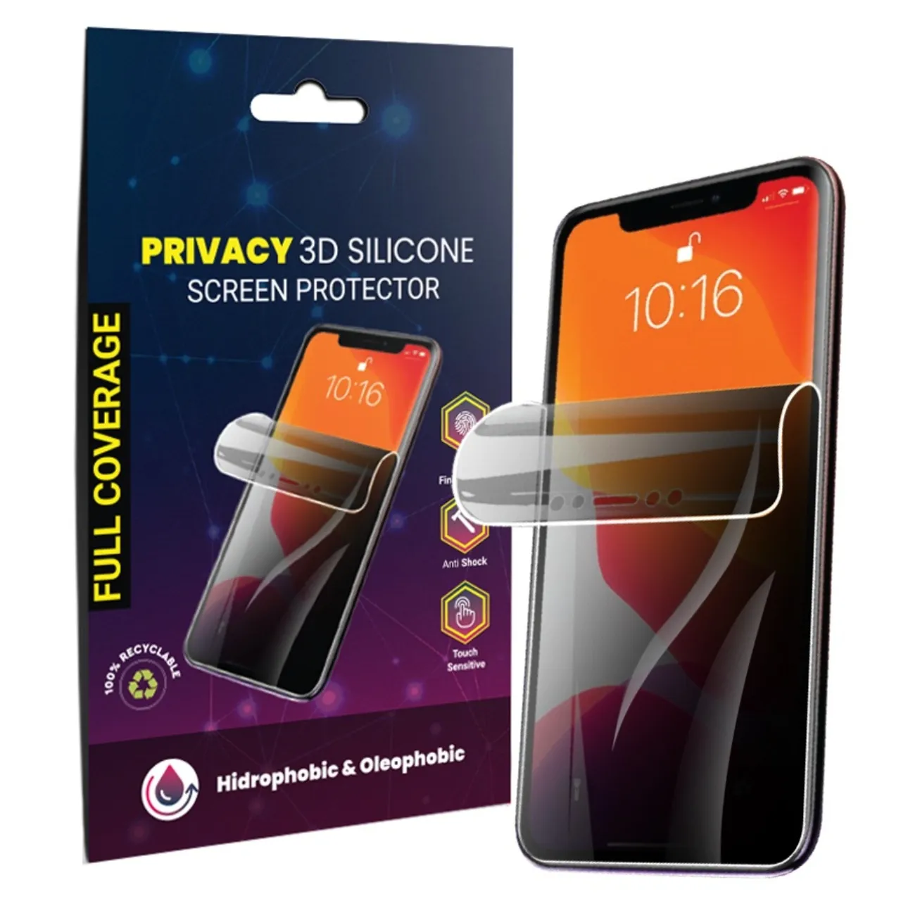 Feuille de silicone de confidentialité Lemontti Xiaomi Mi 12 / 12X