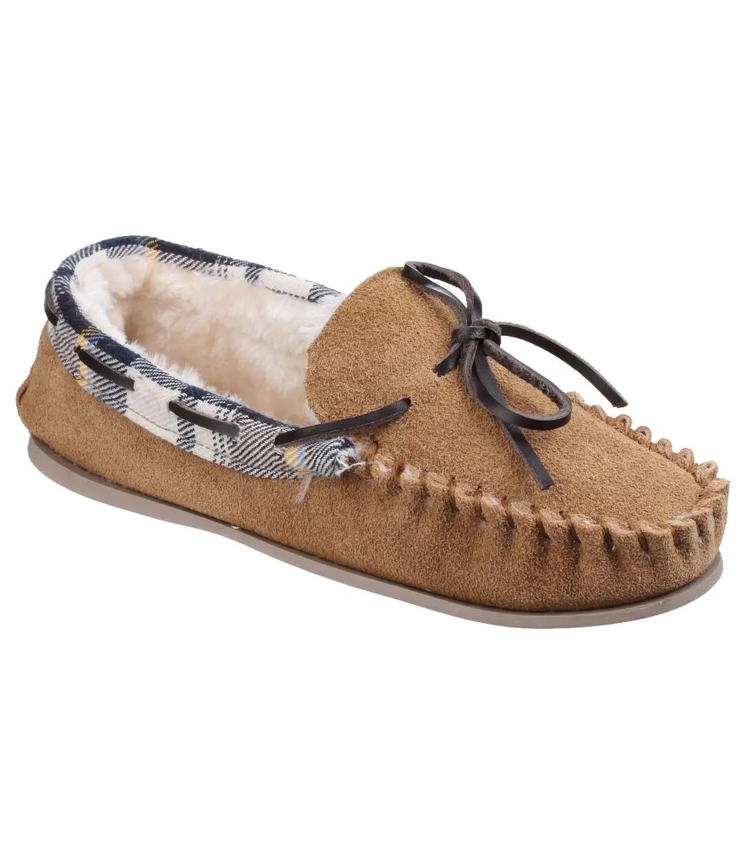 Kilkenny chaussons bateau femme fauve Cotswold