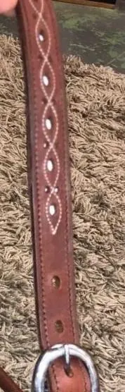 licol cuir type portugais