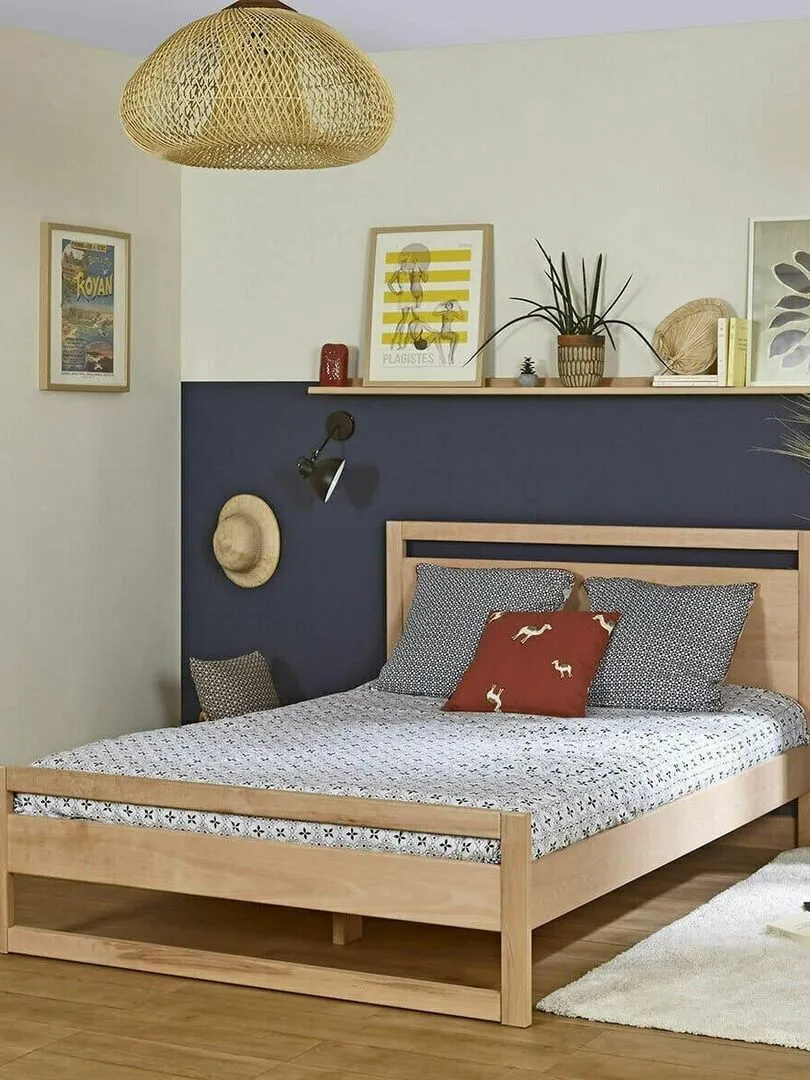 Lit 2 places Lio - AKITEN RETAIL - Marron