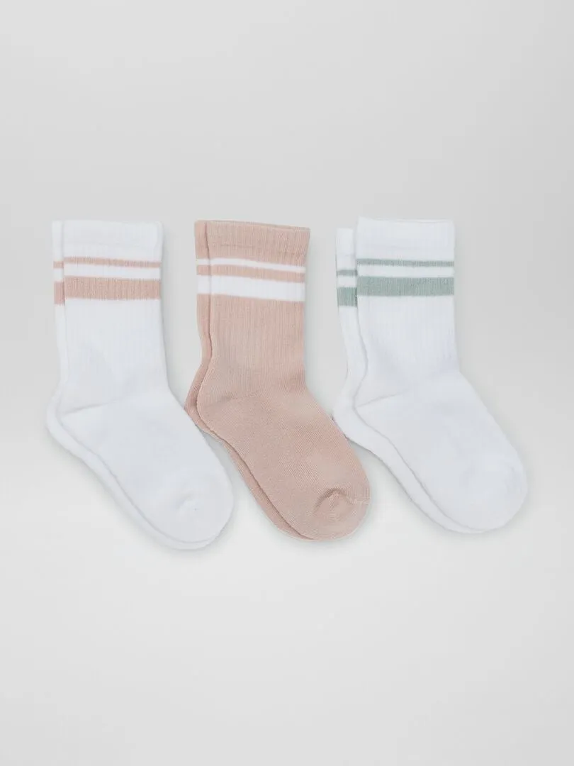 Lot de paires de chaussettes de sport - Blanc