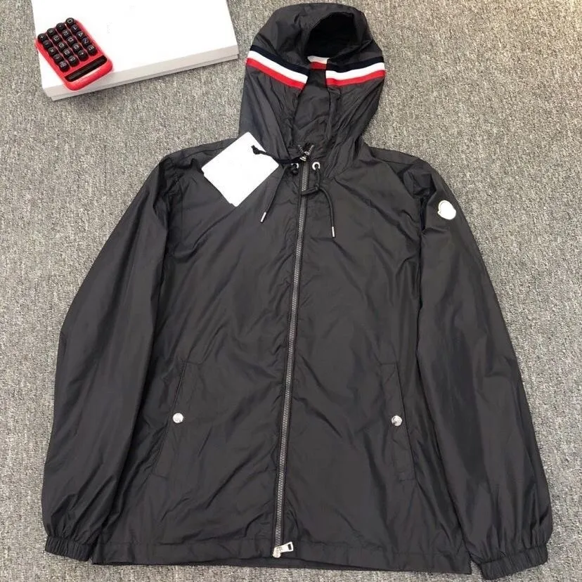 Mejor Precio En A Granel Veste Pour Homme Sweat À Capuche Noir Veste Universitaire Coupe Vent Printemps Et Automne Mode Sport À 