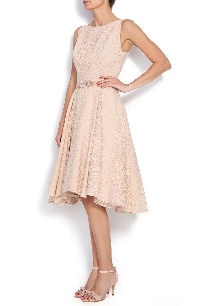 Nicole Enea Robe en mélange de soie SERAPHINA