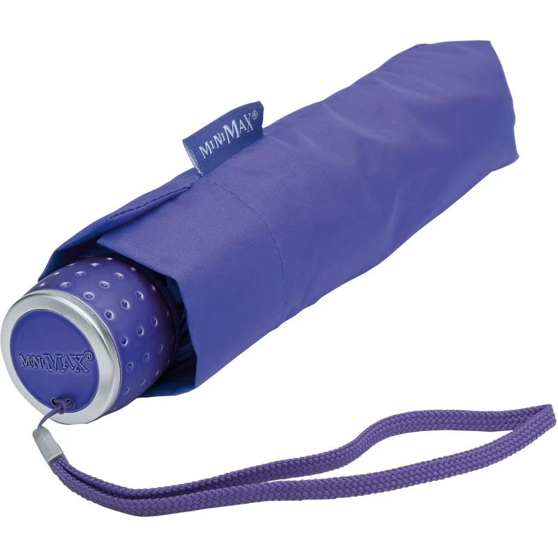 Parapluie pliant miniMAX droit ouverture manuelle - violet