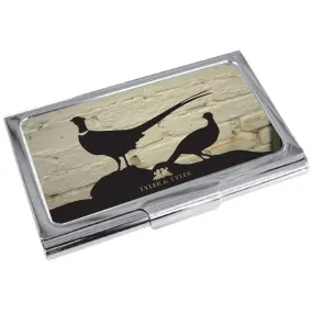 Porte cartes de visite T&T, Faisan White Brick