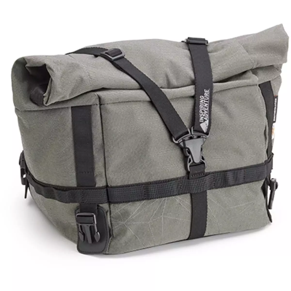 Sacoche De Selle Moto Kappa Inspiring Adventure 19L Gris - Sacoche de selle moto