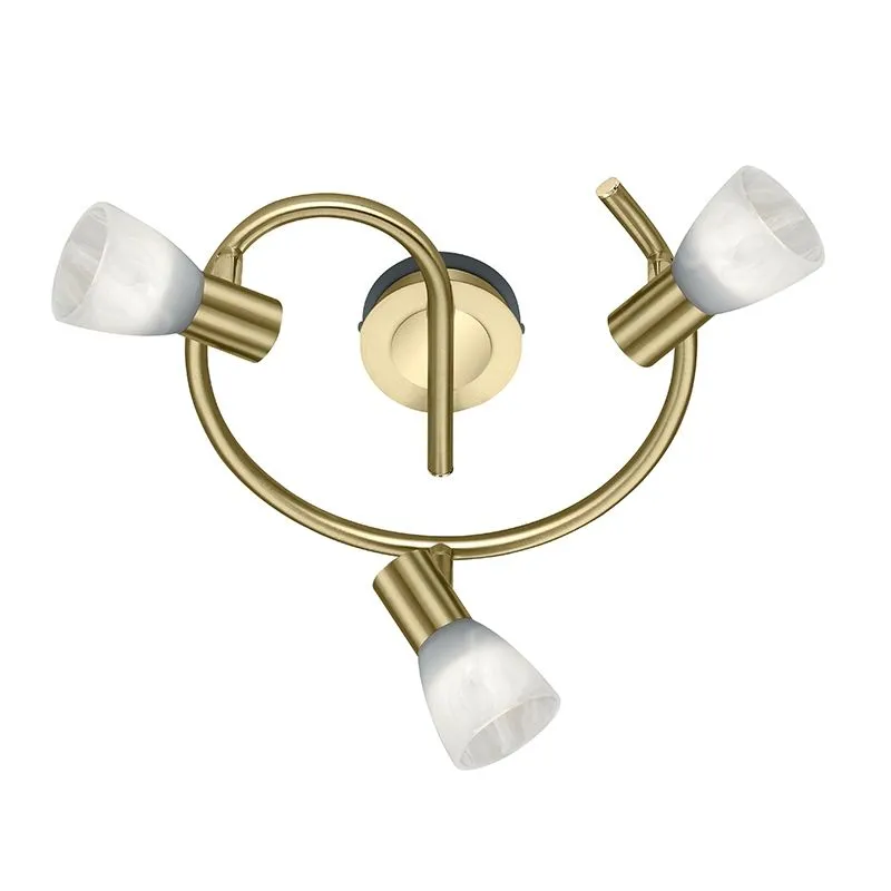 Spot rond vintage laiton LED - Levisto