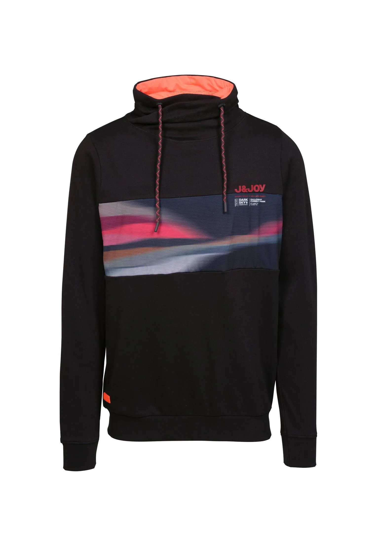 T-Shirt homme à longues manches avec aurores boréales