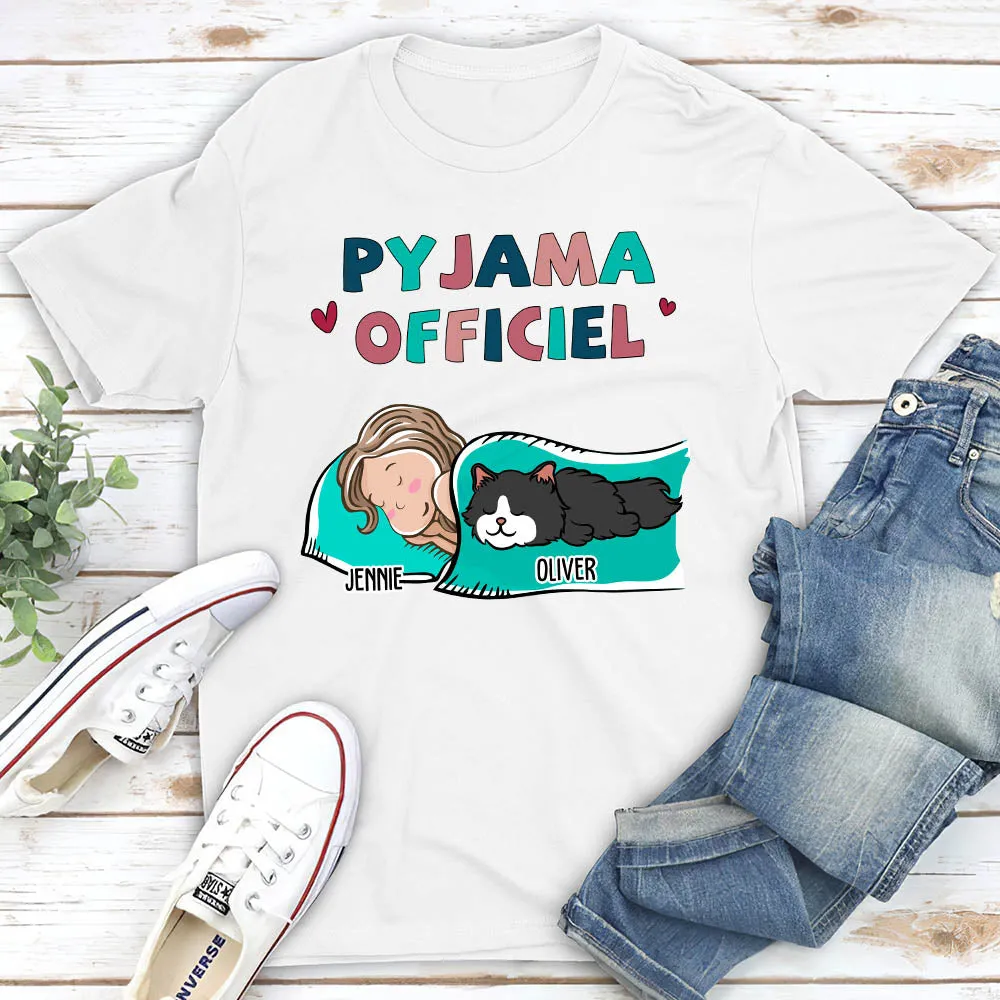 T-shirt Unisex Personnalisé - Mon Corps Choisit À Dormir 2