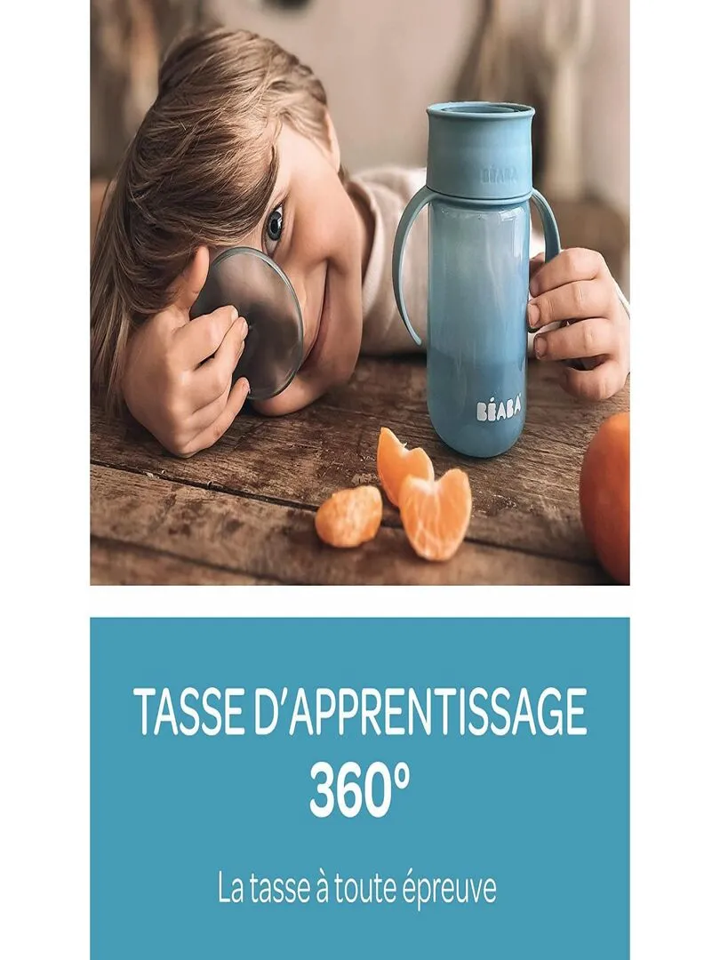 Tasse d’apprentissage 360° bleu - Bleu