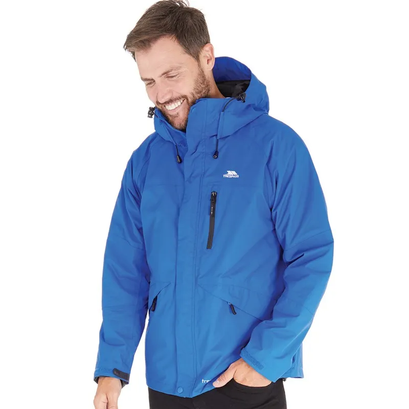 Trespass Performance/​Technique Corvo Waterproof Shell Homme Bleu