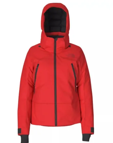 veste ski the north face w lenado fiery red